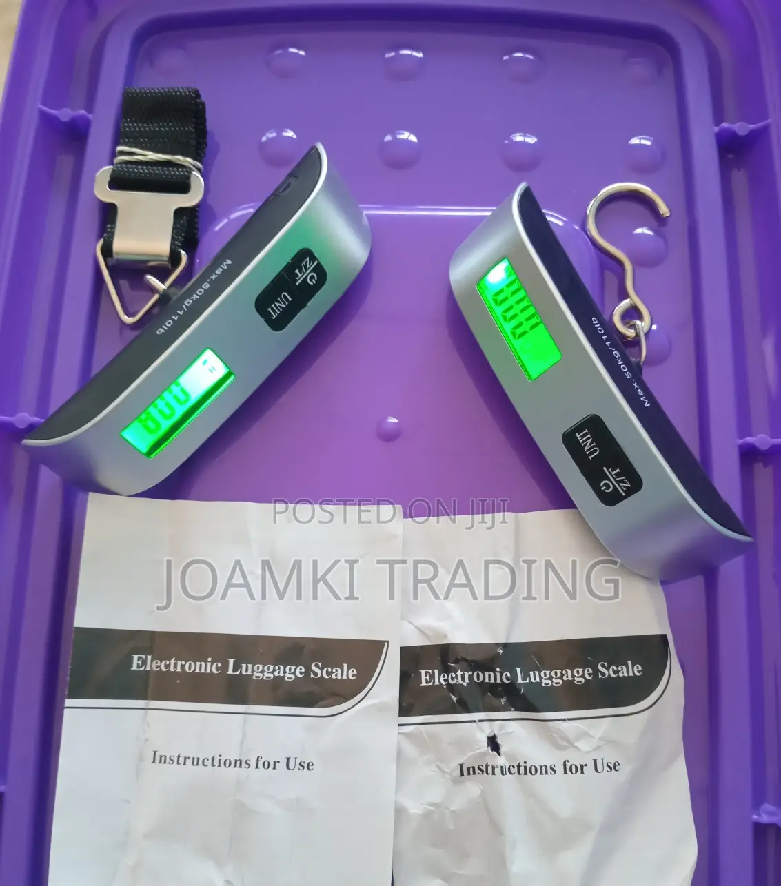 Electronic Weighing Scale LCD Display 50kg for Luggage Etc