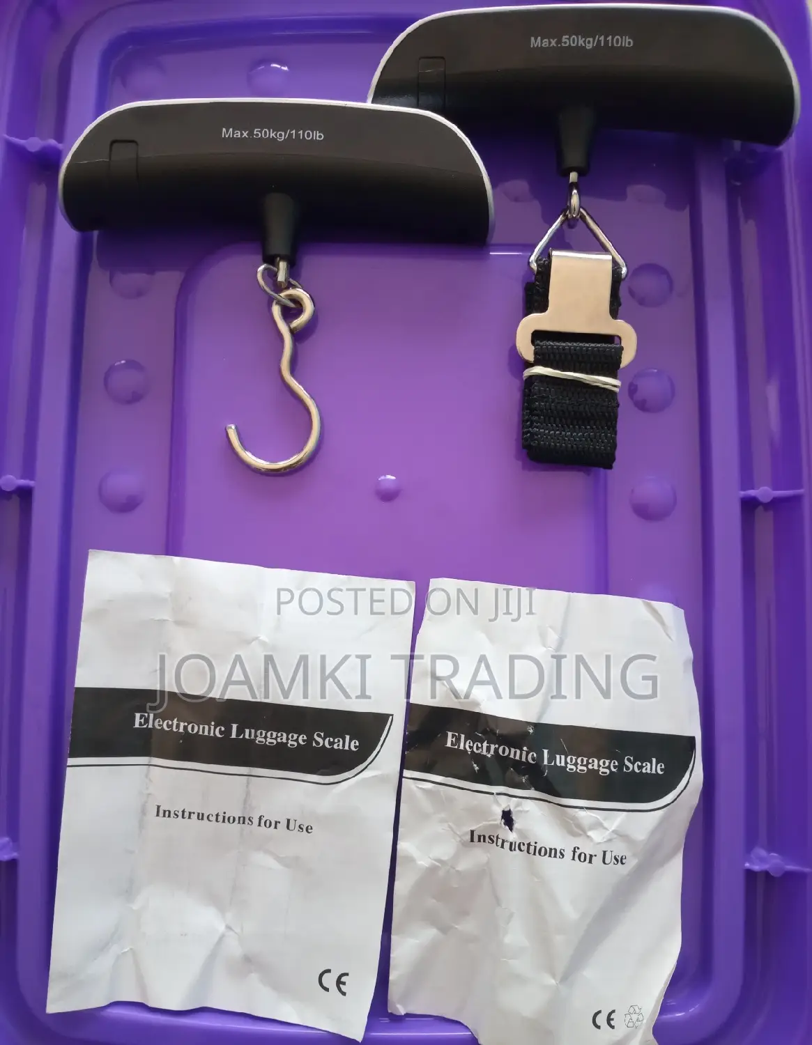 Electronic Weighing Scale LCD Display 50kg for Luggage Etc