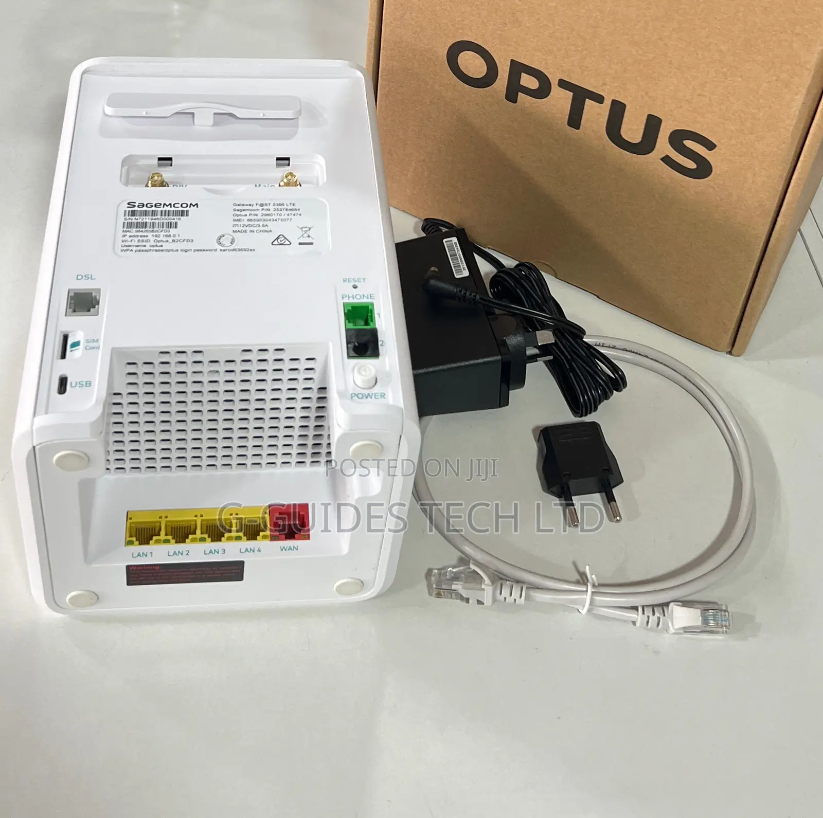 Optus 4g Router Cat12, Sagemcom Fast 5366 Lte 4g Router
