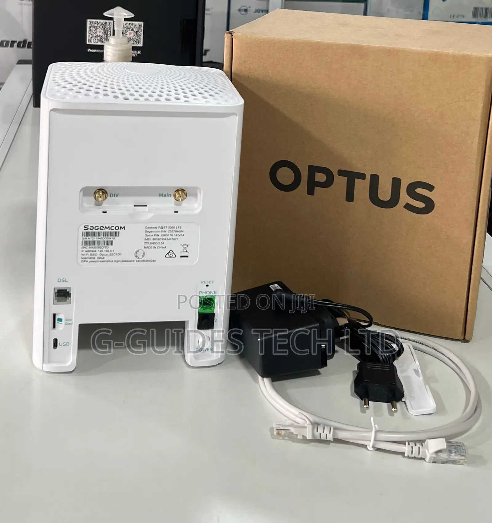Optus 4g Router Cat12, Sagemcom Fast 5366 Lte 4g Router