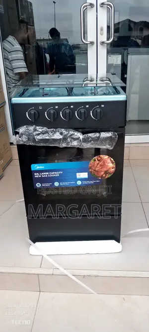 Adepa Midea 4 Burners Gas Cooker Oven and Grill