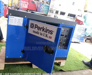 Brand New 15kw 16500w Perkins Silent Diesel Keystart Geneset