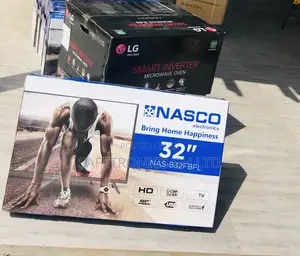 Brand New Nasco 32 Inch Digital Satellite (Black) Tv