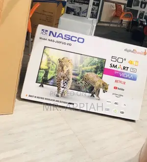 Buy Nasco 50 Inch Uhd Smart Television(Black).