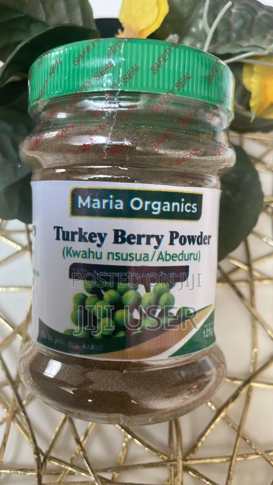 Pure Organic Turkey Berry Powder 125g(FDA Approved)