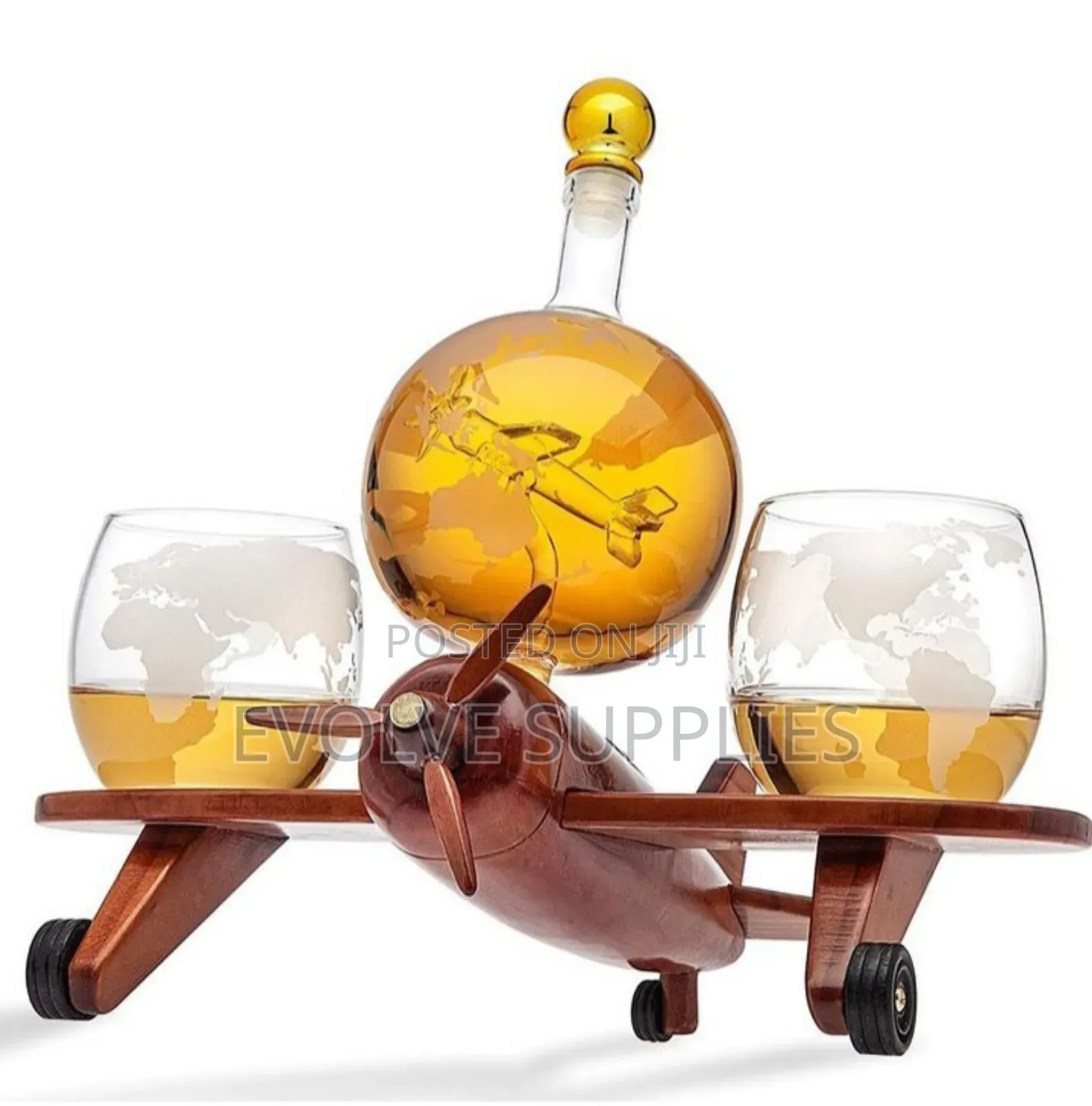 Aeroplane Theme Decanter