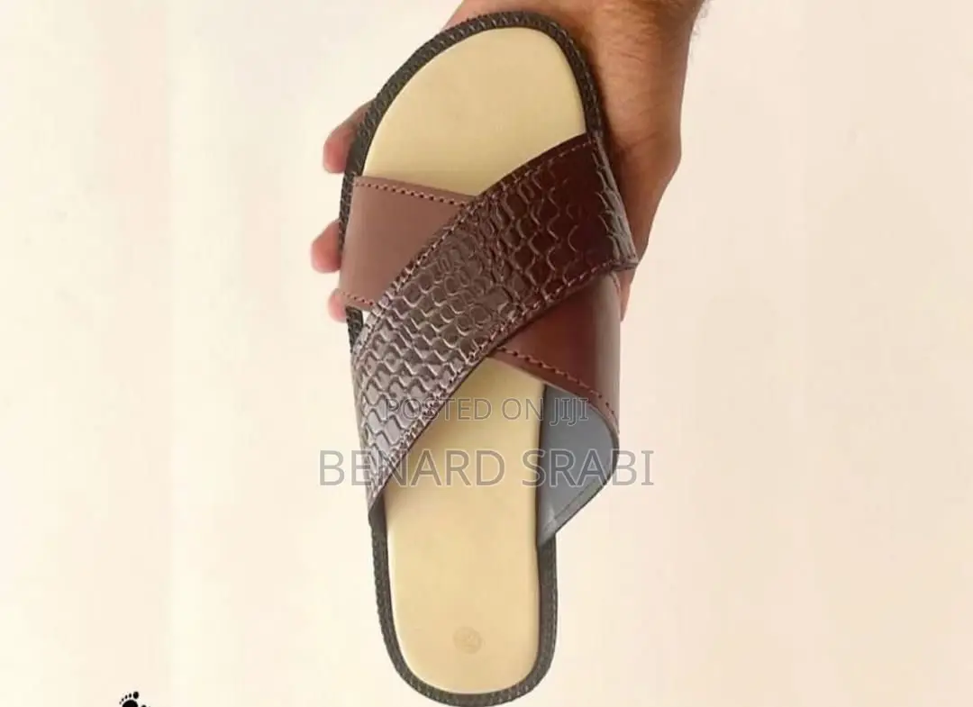 Quality Leather Men Slippers