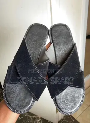 Quality Leather Men Slippers