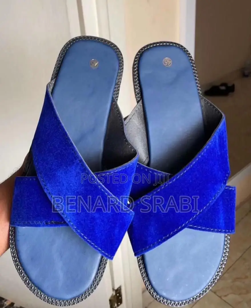 Quality Leather Men Slippers