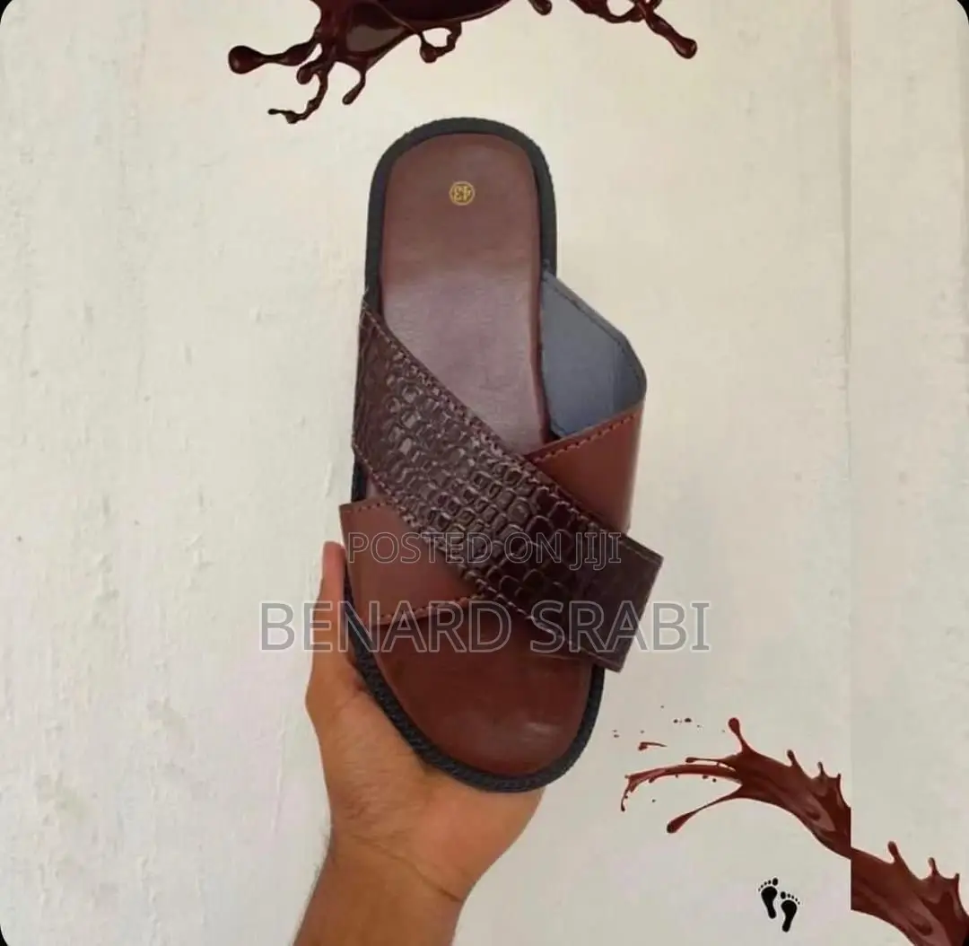 Quality Leather Men Slippers