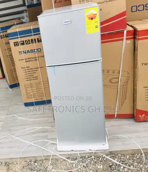 Elegant  Topfreezer Gray Nas210-18fl Doubledoor 