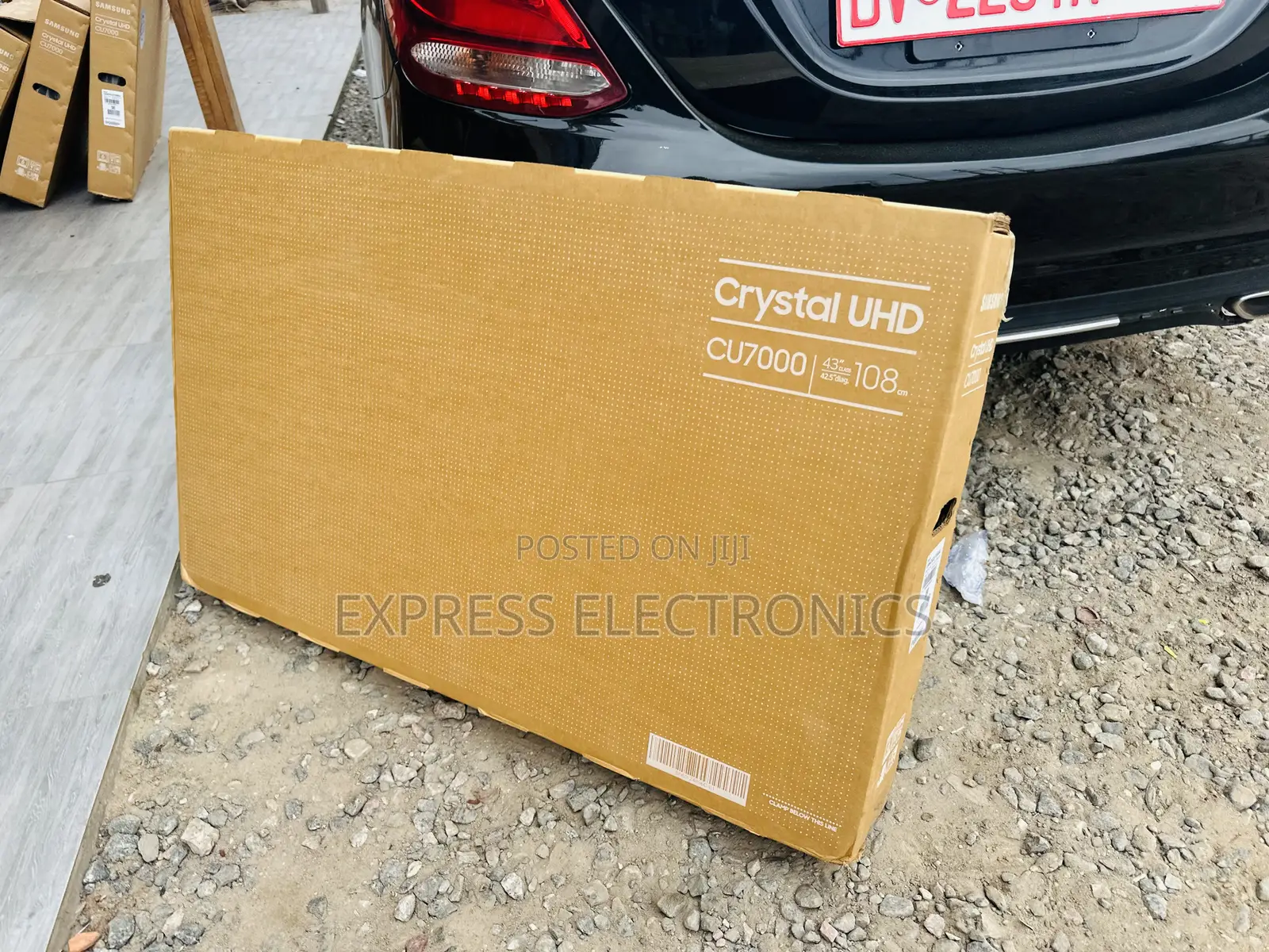 UHD Slim Glossy Samsung 43”Cu7000 Available Now