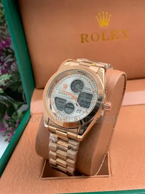 Anti-Fade Rolex Chain Watch