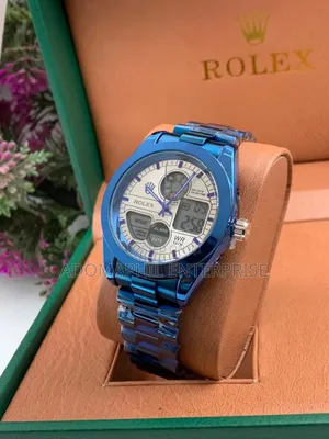 Anti-Fade Rolex Chain Watch