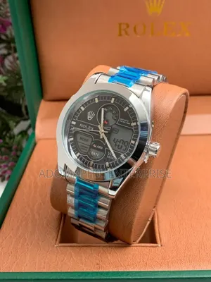 Anti-Fade Rolex Chain Watch