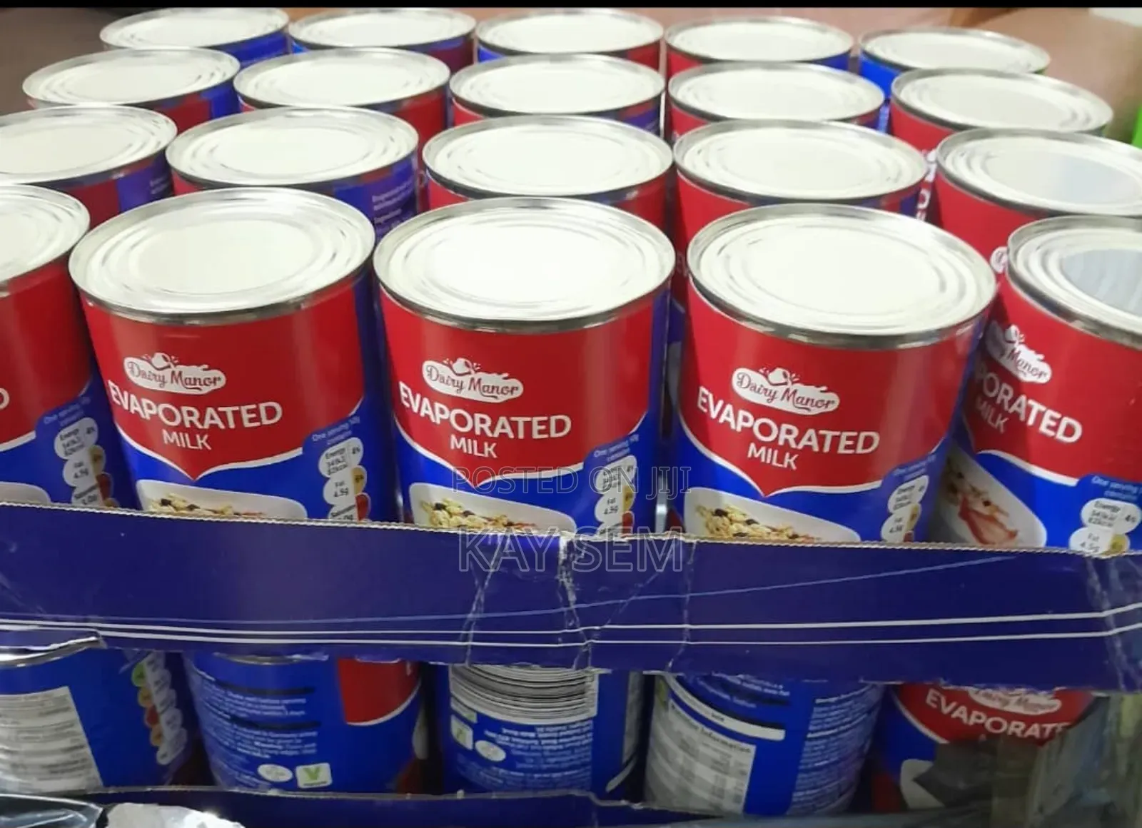 Diary Manor Evaporated Milk 410g (Pack of 12)