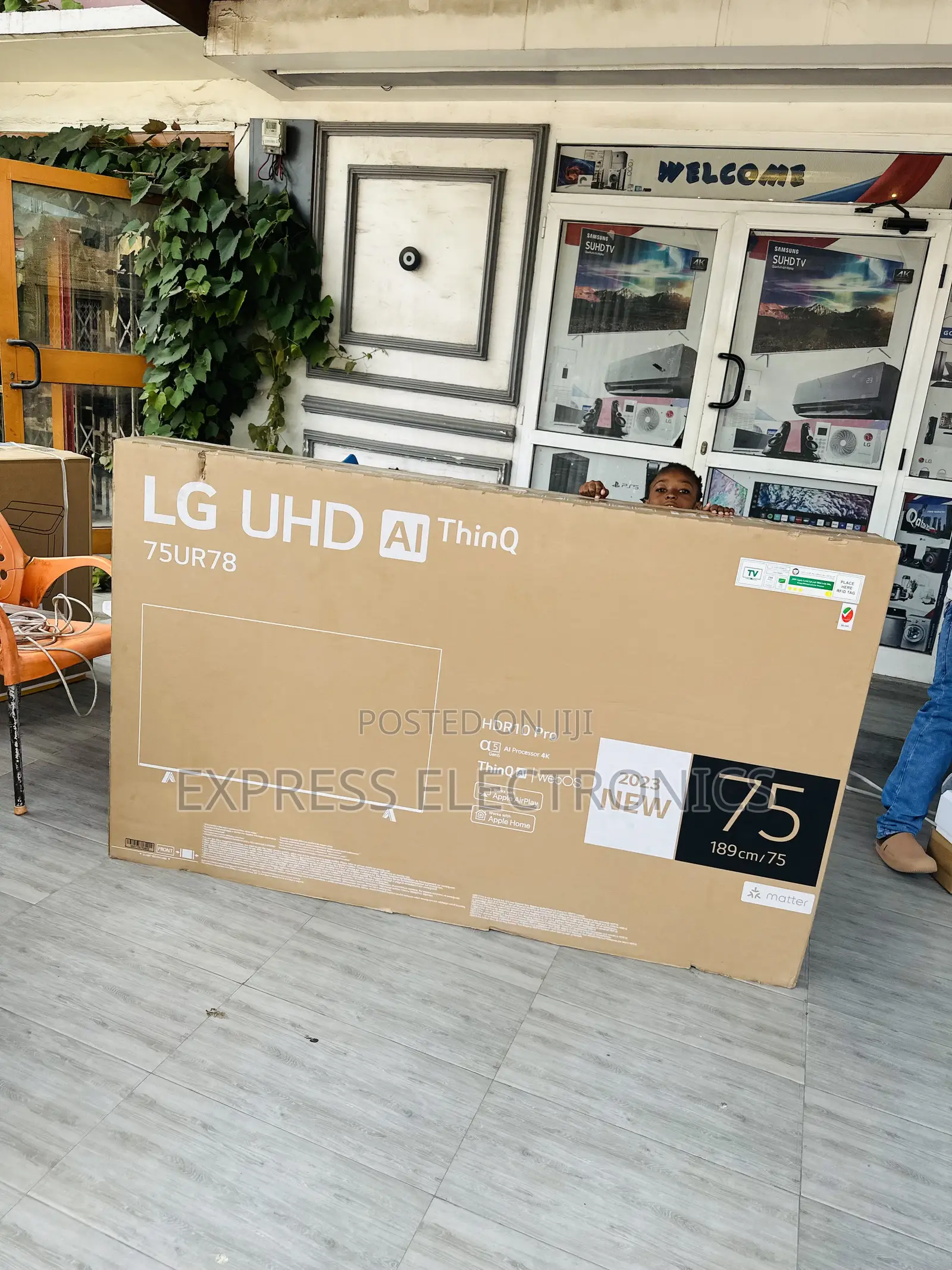 Lovely New Slim Uhd Smart Television 75ur78000