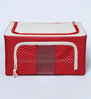 Storage Box Organiser With Steel Frames for Clothes