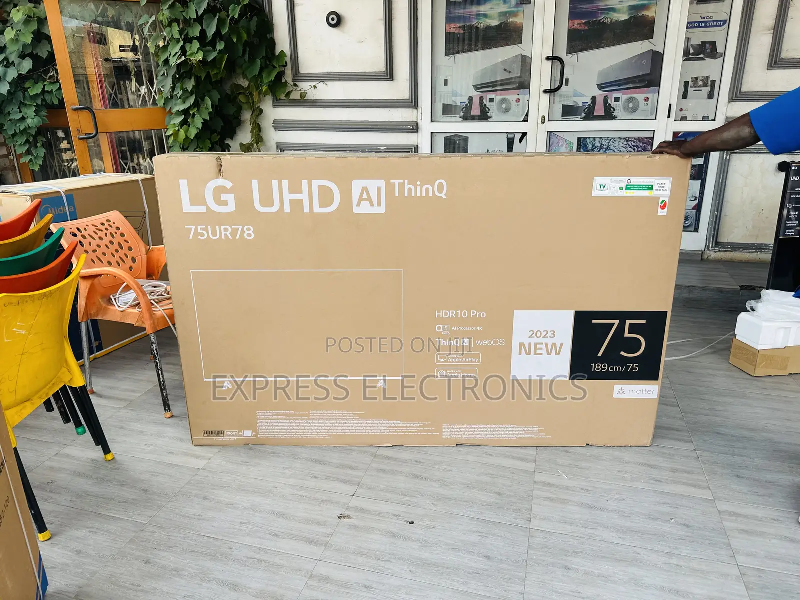 Webso Uhd Smart Lg 75”Ur780