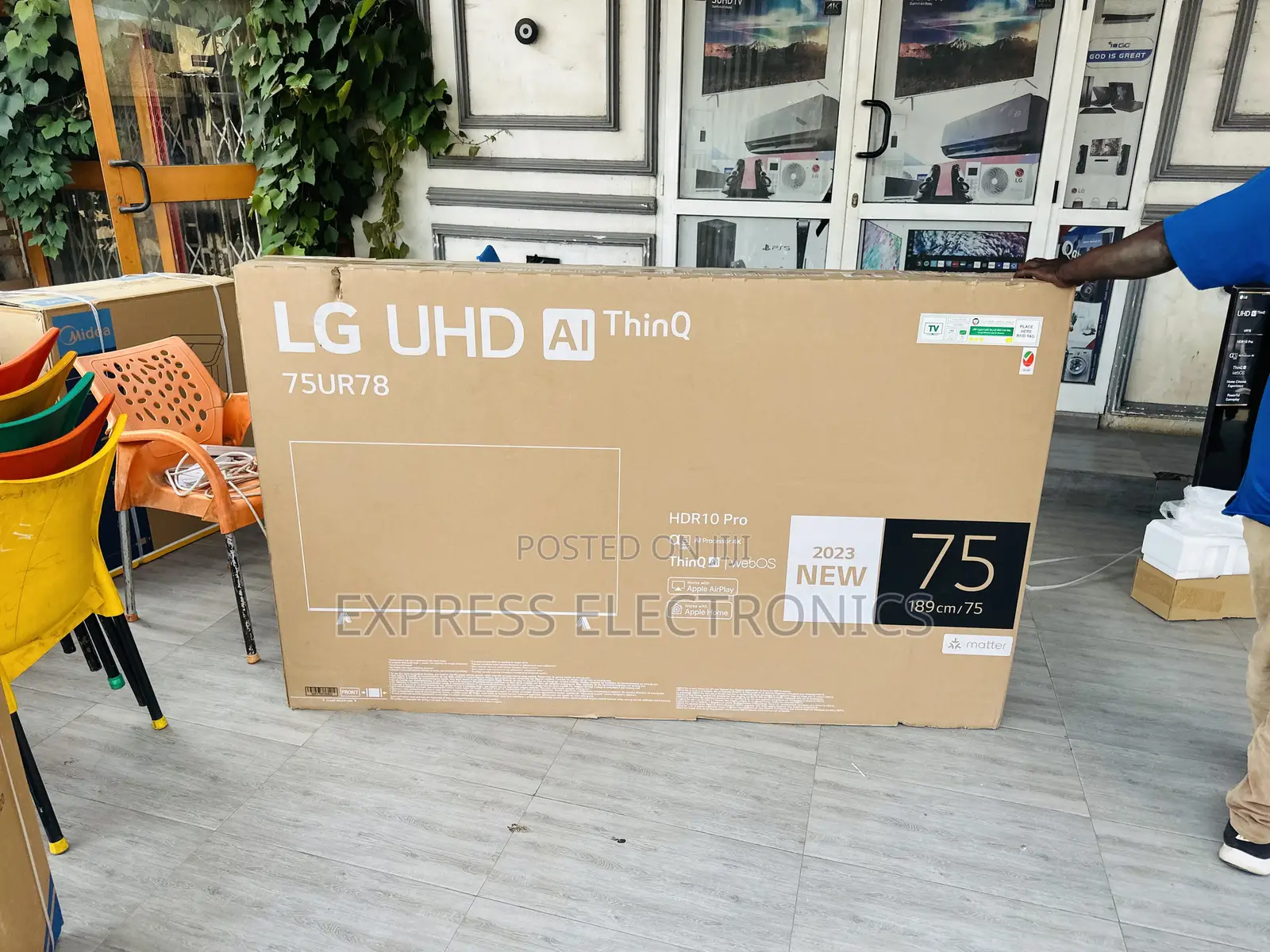 Uhd Smart Glossy Screen 75”Ur7800
