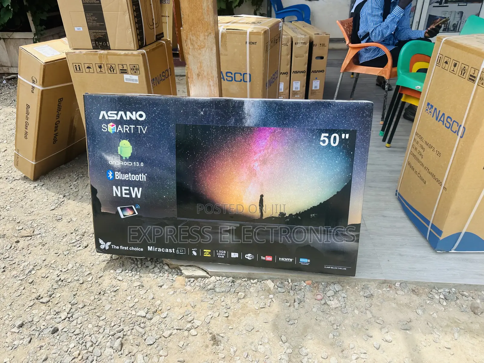Real Smart UHD Smart Asano 50”