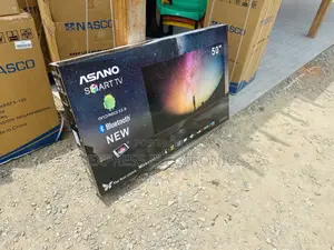 —-50”Asano UHD Smart Android