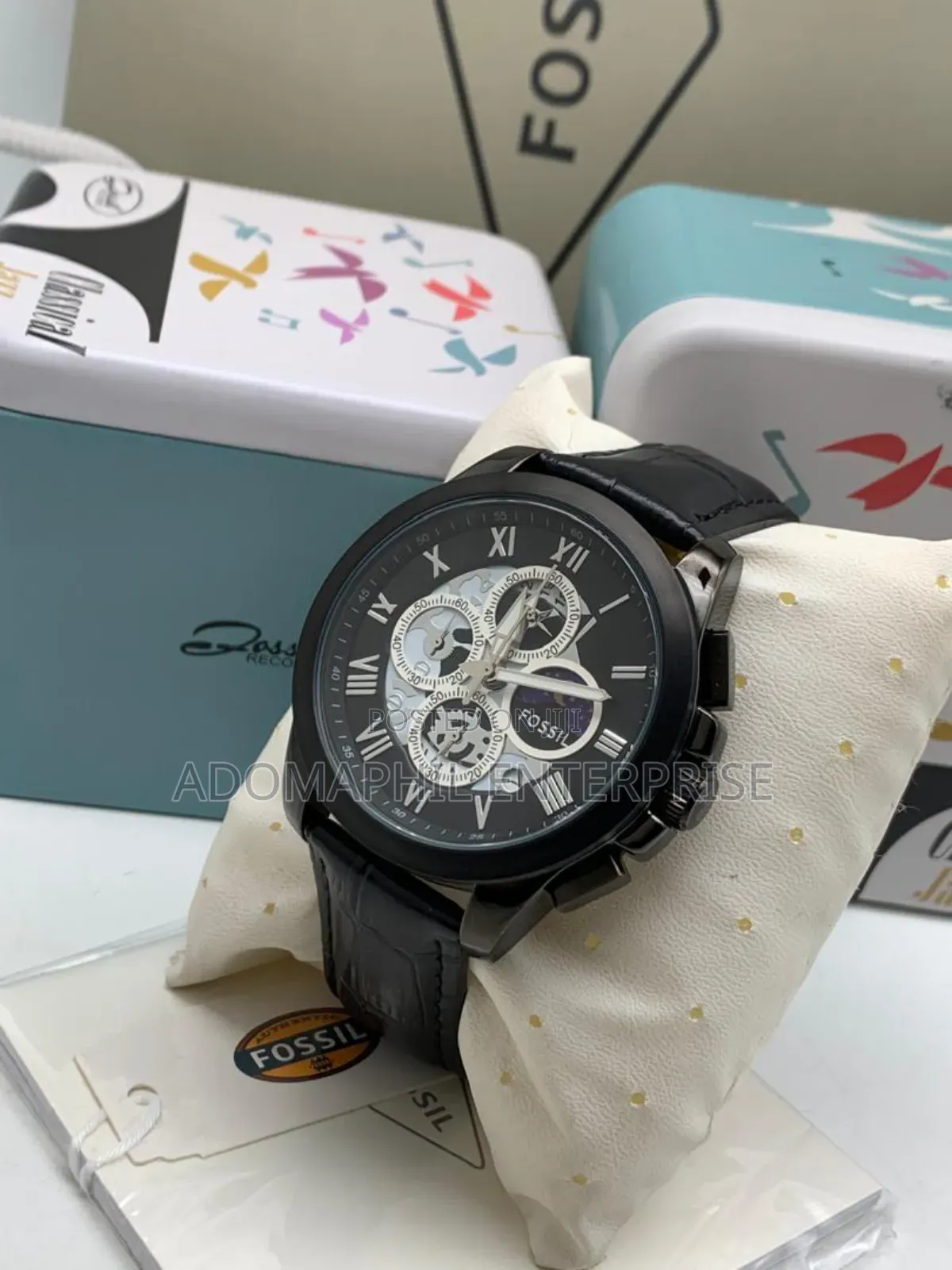 Quality Fossil Leather Watch