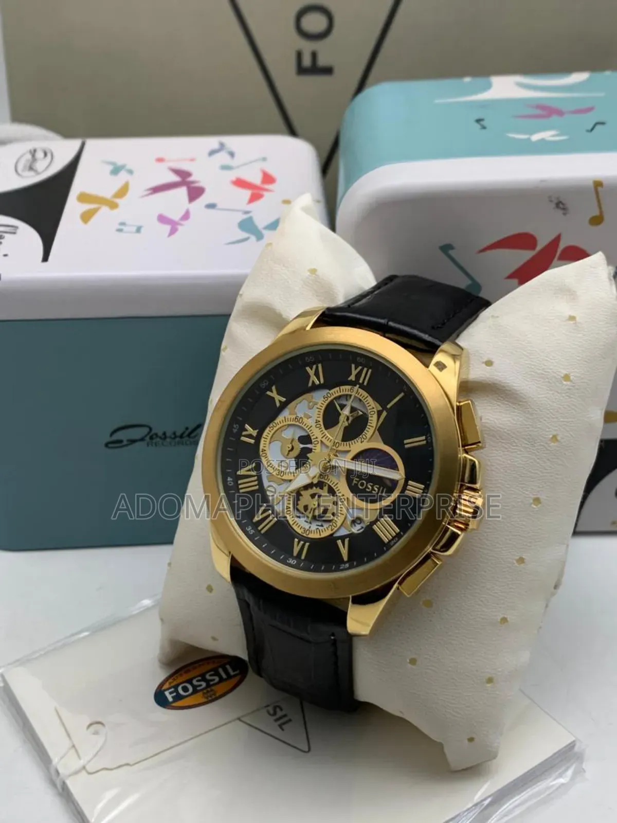 Quality Fossil Leather Watch