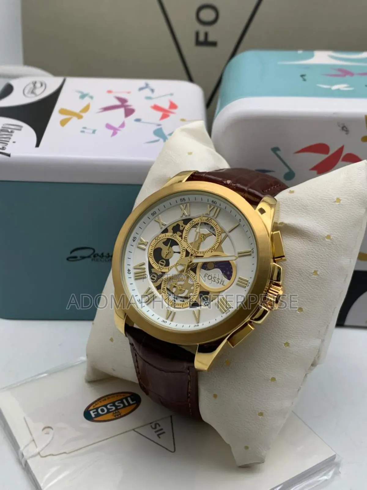 Quality Fossil Leather Watch