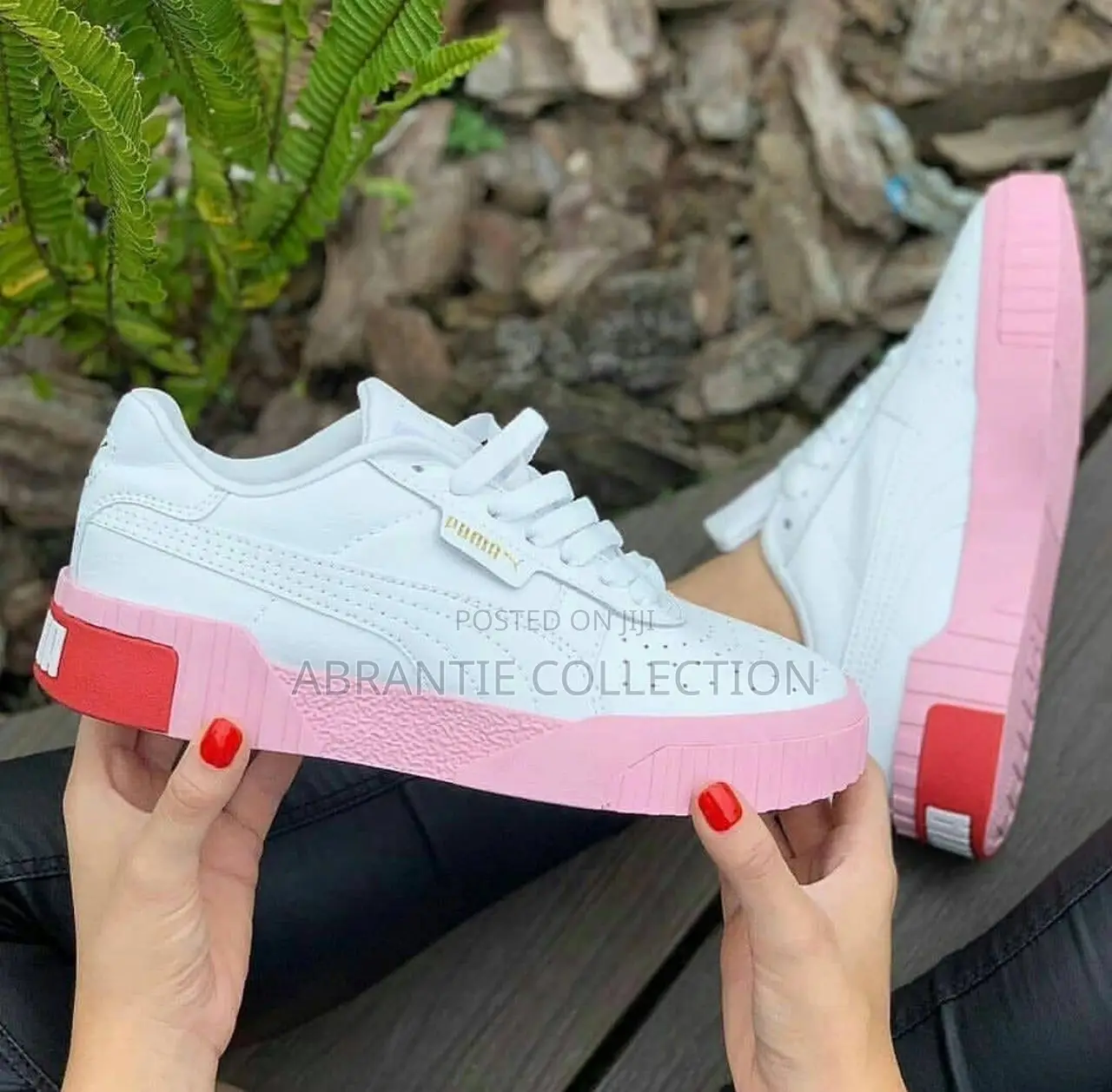 Puma Cali White/Pink