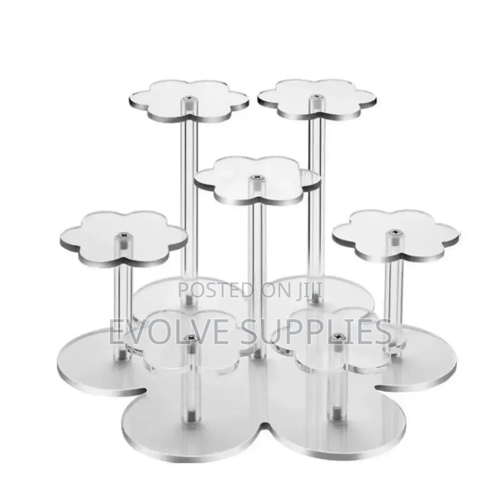 7 Holder Acrylic Cupcake Stand