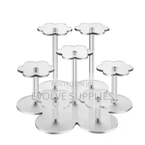 7 Holder Acrylic Cupcake Stand
