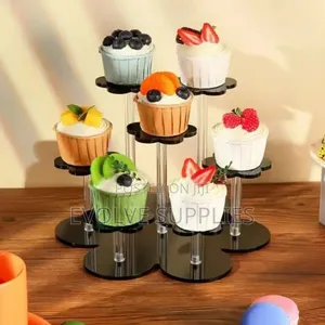 7 Holder Acrylic Cupcake Stand