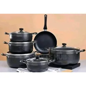 6pcs Delicious Cook Non-Stick Cookware Set - Big Size