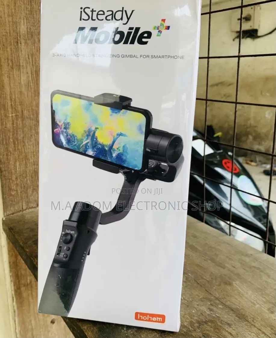 Affordable Hohem Isteady 3 Axis Mobile Gimbal(Black).