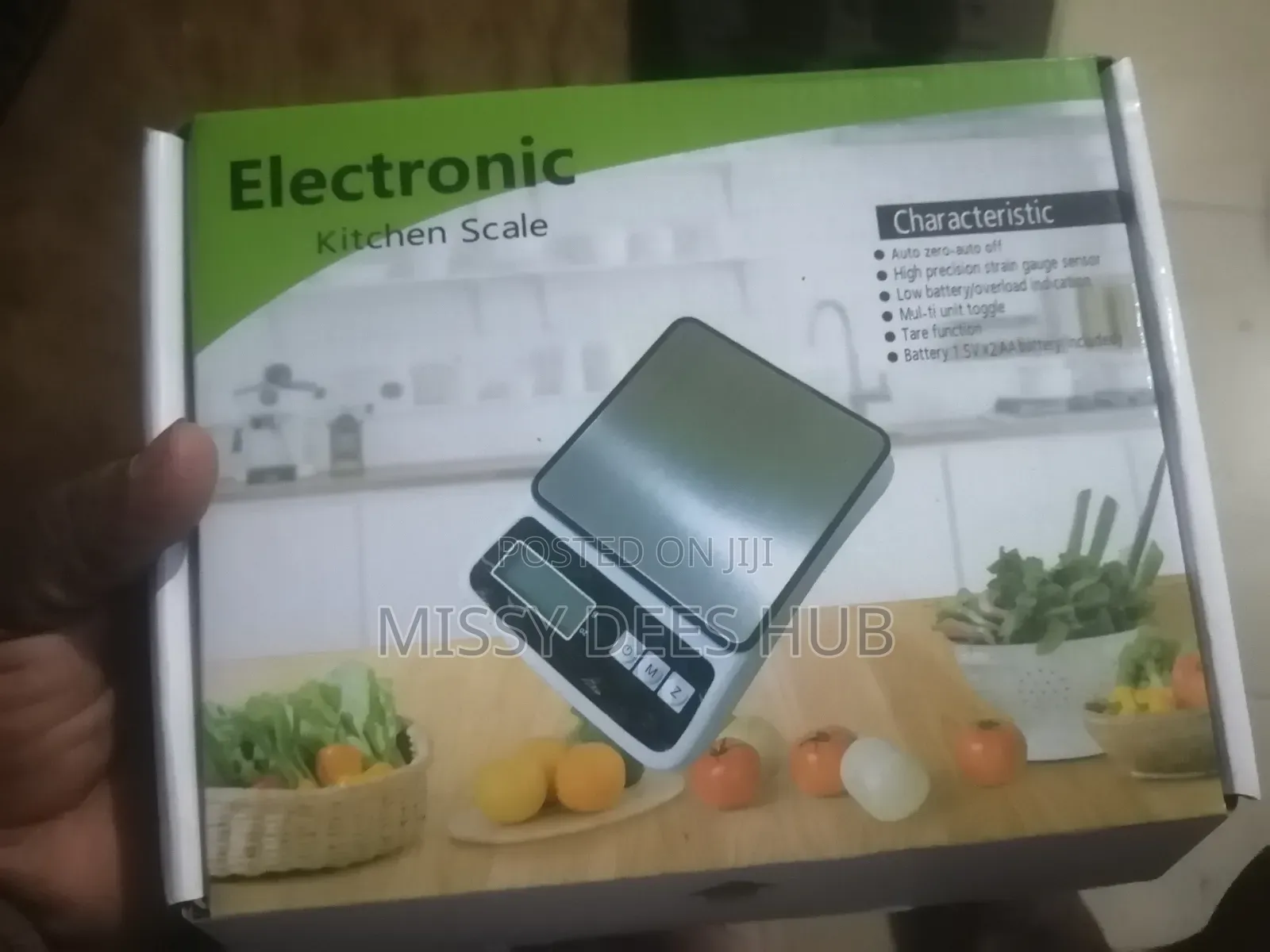 Stainless Steel Electronic Kitchen Scale