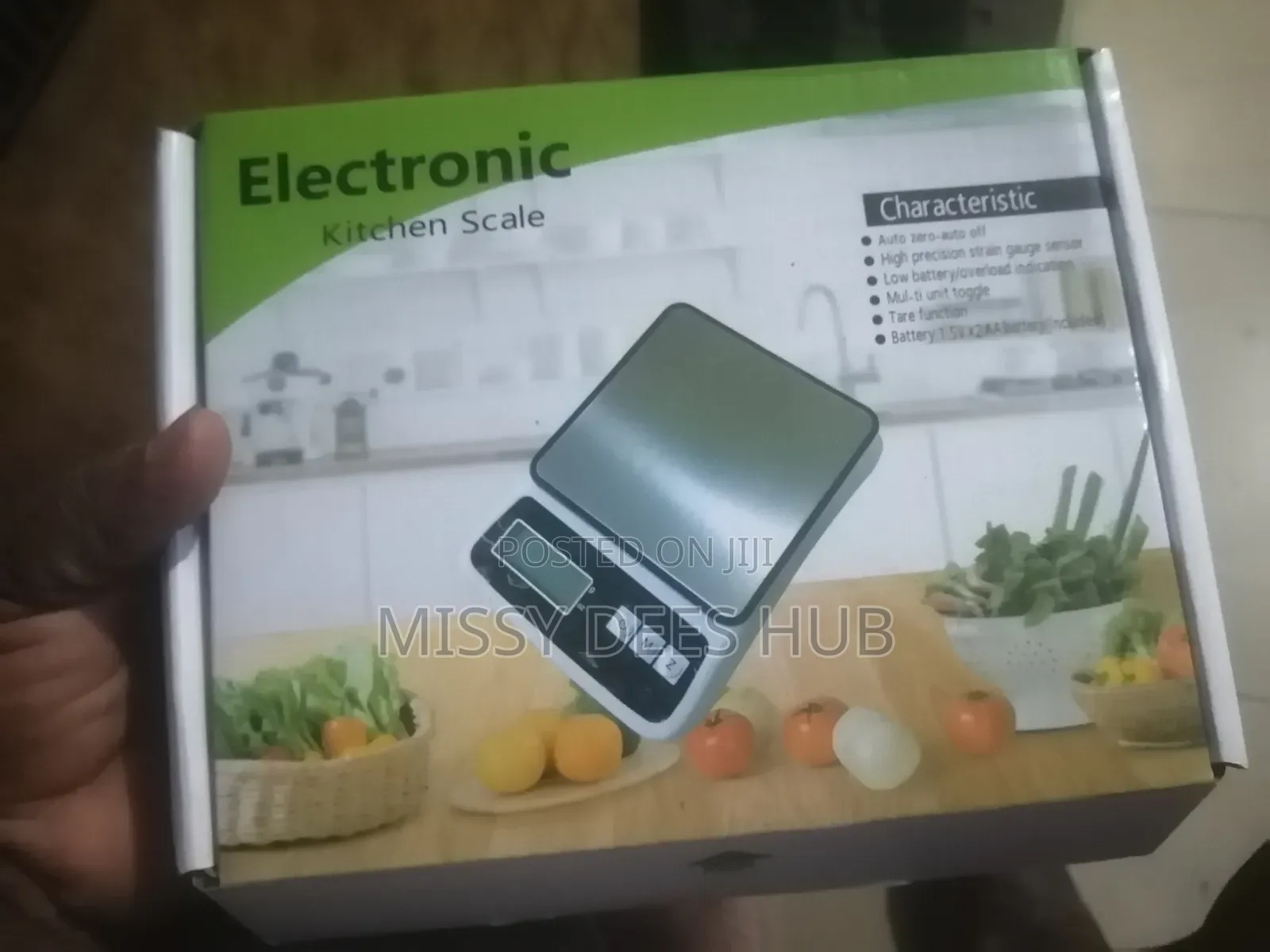 Stainless Steel Electronic Kitchen Scale