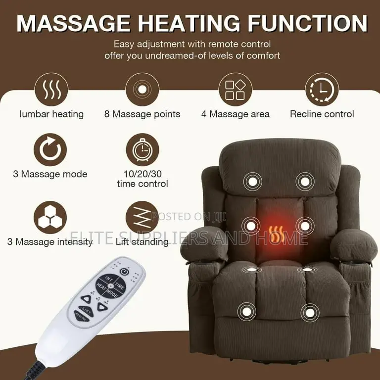 Electric Massage Chair With Recliner