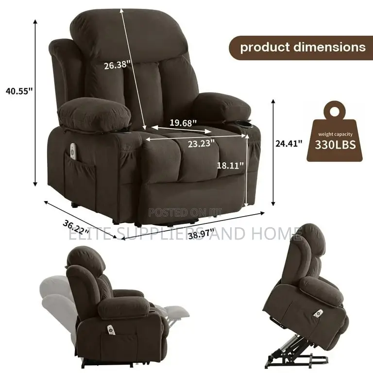 Electric Massage Chair With Recliner