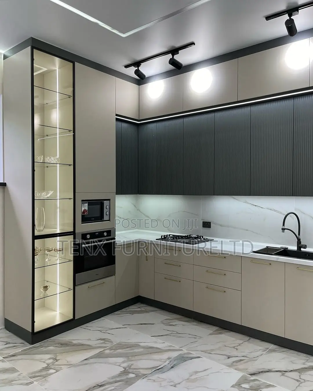 Kitchen Cabinet With (L Shape) Artens