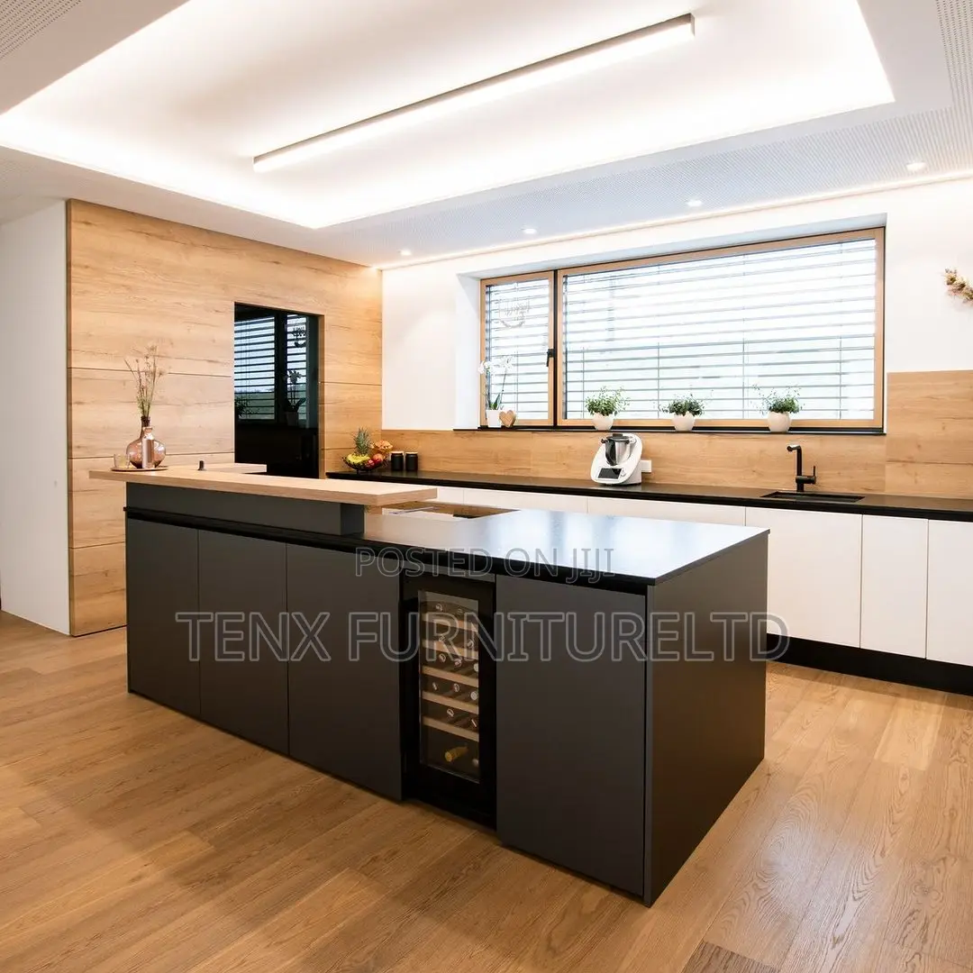 Kitchen Cabinet With Island (Hidden Compartment)