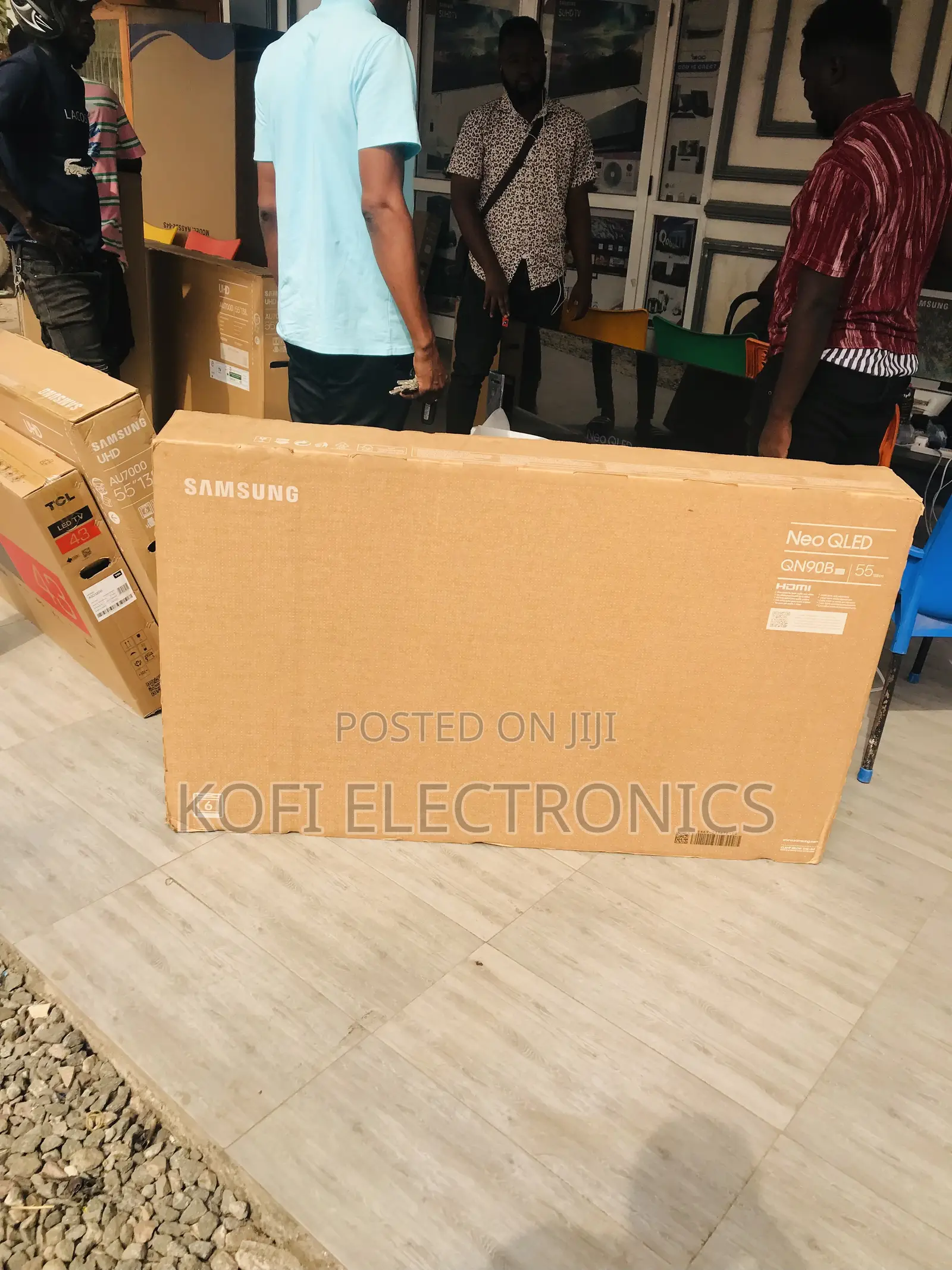 Samsung 55' 55qn90b Neo Qled Smart TV Work W/Amazon Alexa