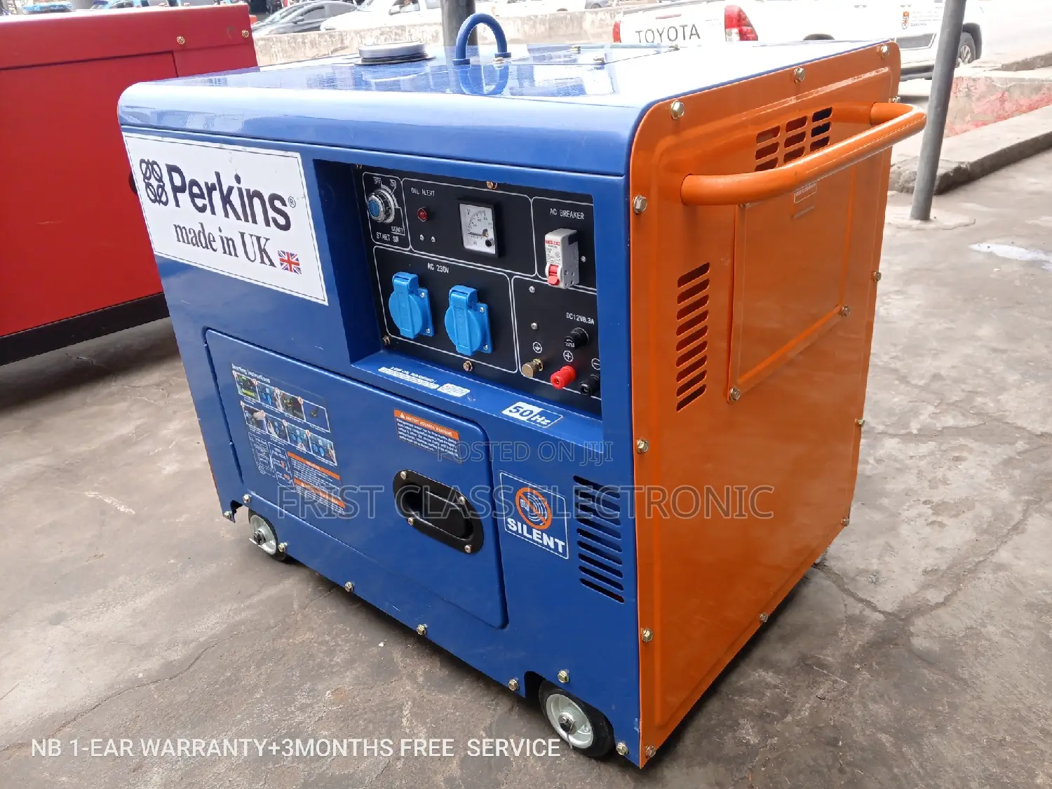Brand New Perkins Geneset Silent Diesel 10kw 13000W Keystart