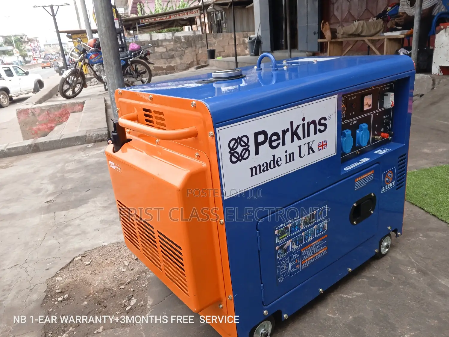 Super Strong Perkins Generator 10kva 13000W Silent Diesel