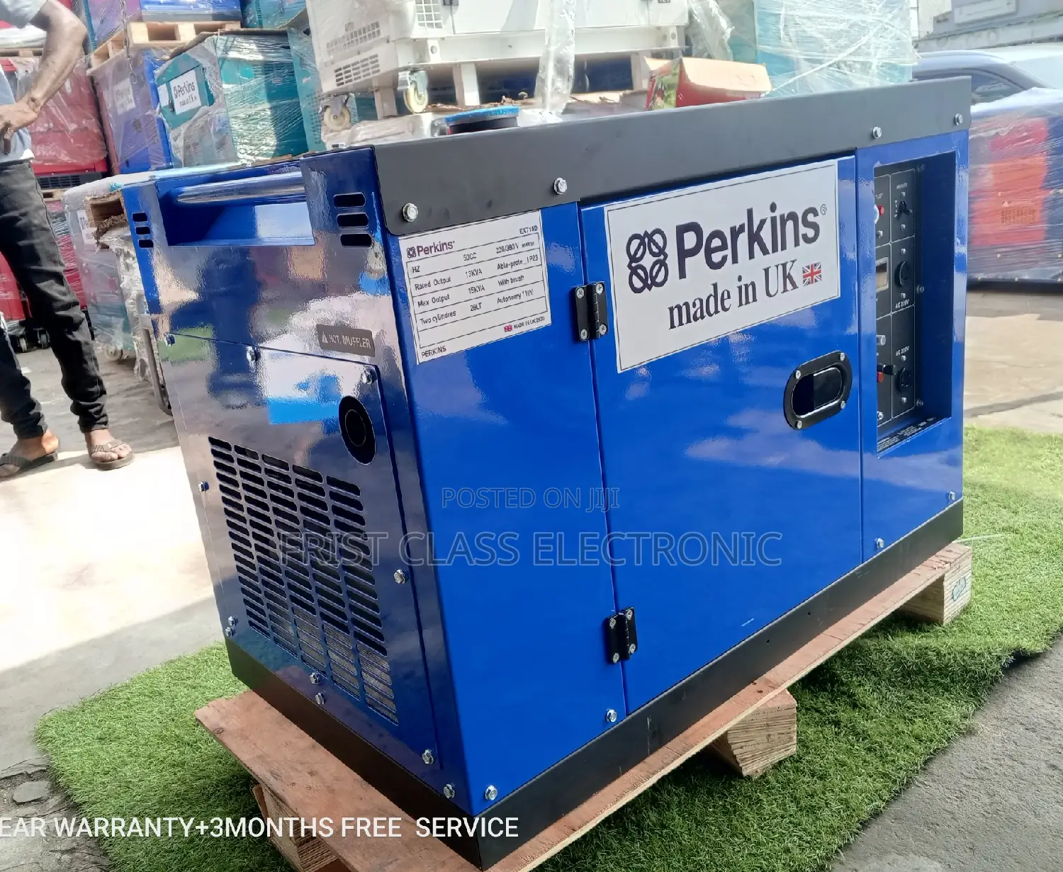 Brand New Perkins Geneset 15kw 16500W Silent Diesel Geneset