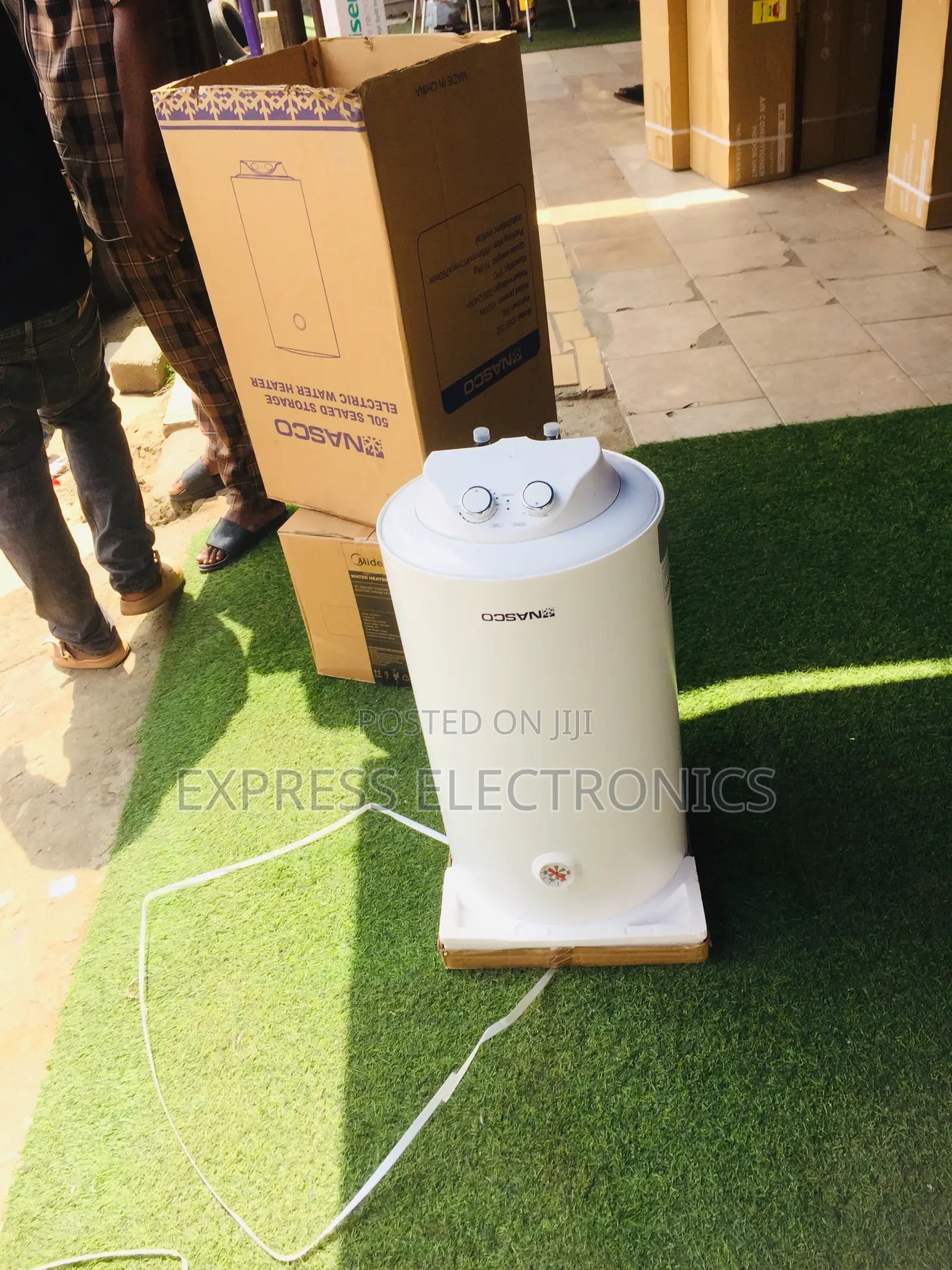 50L Water Heater Nasco White —-Electric Heater