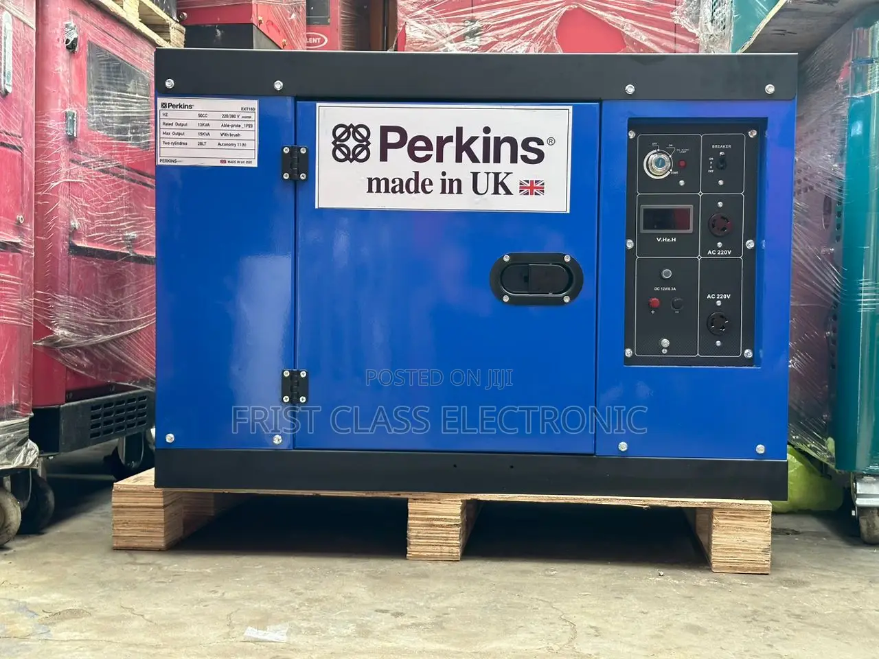 Super Strong Perkins Geneset 15kw 16500W Silent Diesel