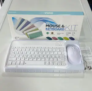 Rechargeable Bluetooth Wireless Keyboard and Mouse