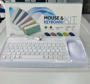 Rechargeable Bluetooth Wireless Keyboard and Mouse