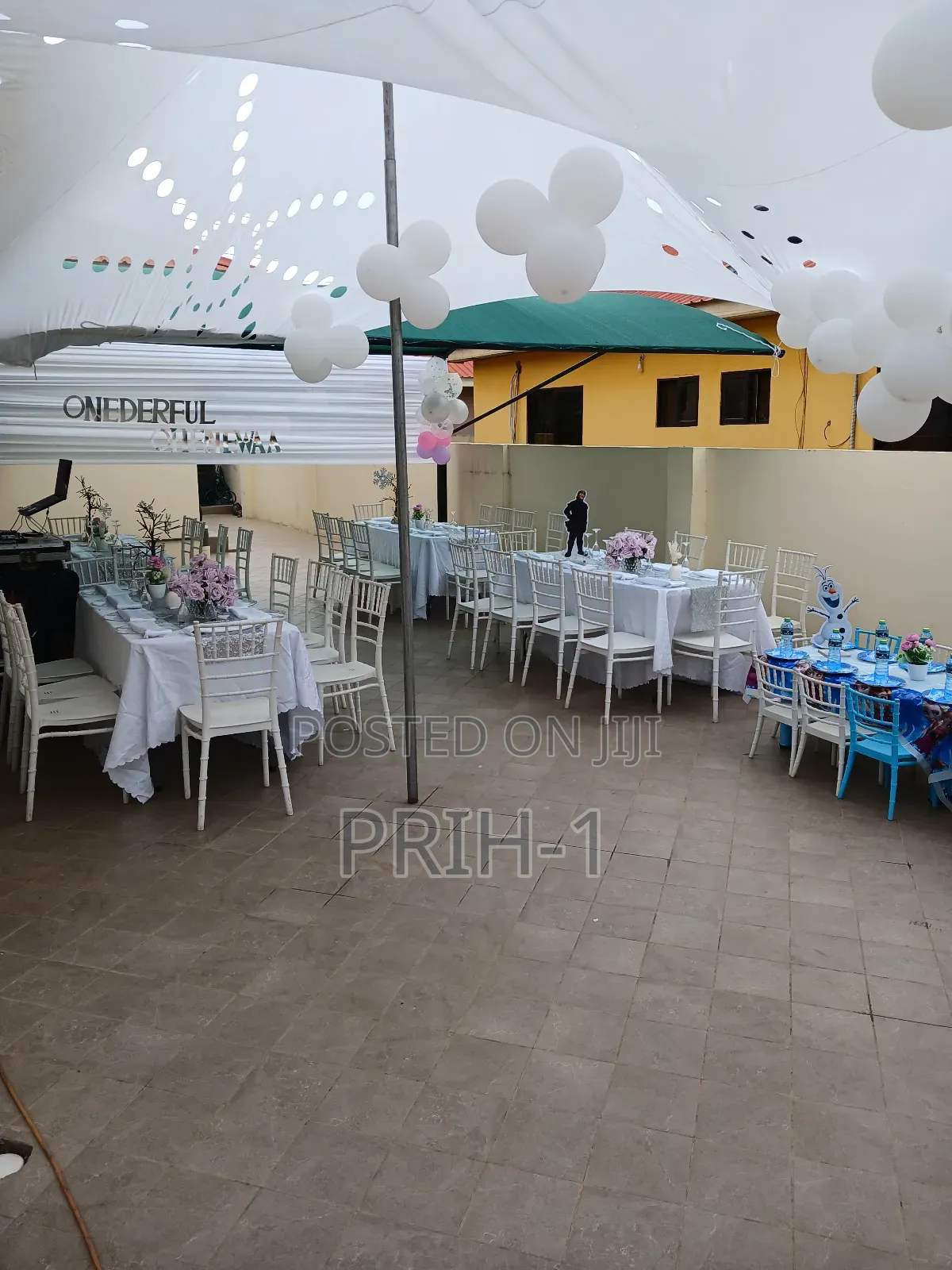 All Events Set Ups,Decor Etc